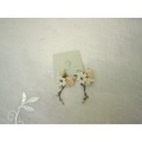 ファブリカフラワー ピアス