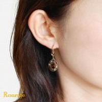 ミハエルネグリン　ラージオーバルマーキーズフックピアス