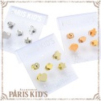 メタリック モチーフ ピアス ５個セット colpo josim