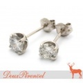一粒ダイヤ ピアス Pt900 D:0.25 D:0.25 【ダイヤモンド】【プラチナ】【メンズ/レディース】【男性用/女性用】