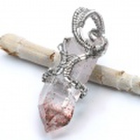 貴重!高品質!ブランドバーグ産 アメジストペンダント　No.7　【パワーストーン/天然石】