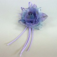 激安小物・コサージュ：ライラックブルー・KL-10001035-rairacu-blue