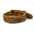 正規取扱HTC(Hollywood Trading Company)　#D　BUCKLE BRACELET(バックルブレスレット) ライトブラウン×ブラック