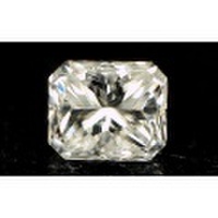 天然ダイヤモンド ルース(裸石) 0.155ct, Gカラー, SI-2, カットコーナード・レクタングラー・モディファイド・ブリリアント・カット【 中央宝石研究所ソーティング袋付 】 【 送料無料 】