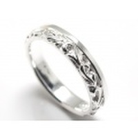 唐草シルバーリング/r034