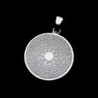 般若心経ペンダント・サークル・Pt900プラチナ ペンダント ネックレス メンズ レディース Pt900,プラチナ 名入れ