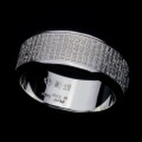 般若心経リング・SLIM・Pt900プラチナ（＃23〜＃27) 指輪 リング メンズ サイズ Pt900 プラチナ