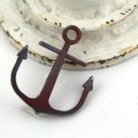 槙塚登 umikoto ブローチ アンカー赤