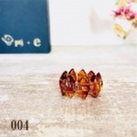 琥珀 アンバー リング 『Amber oval リング』 [メール便可]