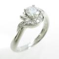 プラチナダイヤモンドリング 0．316ct・E・VS1・VERYGOOD