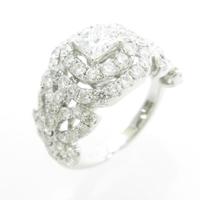 18KWG ダイヤモンドリング