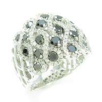 K18WG ダイヤモンドリング