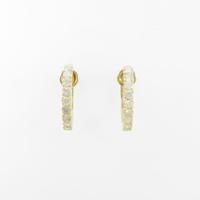 K18YG ダイヤモンドピアス