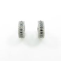 K18WG ダイヤモンドピアス