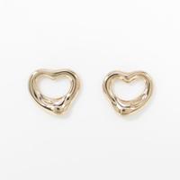 ティファニー オープン ハートミニ ピアス