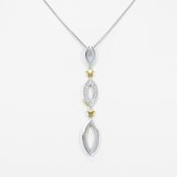 K18WG／K18YG／750WG ダイヤモンドネックレス30％引き