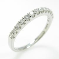 PT ハーフエタニティ ダイヤモンドリング