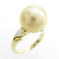 K18YG シロチョウパールリング30％引き