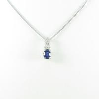 PT／K18WG サファイヤネックレス