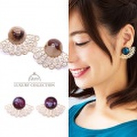 ピアス　透かし　ホマイカ　ビーズ　大人可愛い　上品　チタン　ピアス　ニッケルフリー　チタン　ゴールド　トレンド　レディース　ジュエリー　プレゼント　シンプル　アクセサリー　ピアス