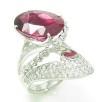 PT ルベライトトルマリンリング10％引き