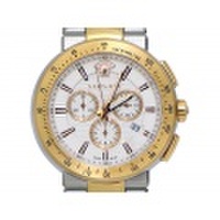 【VERSACE ヴェルサーチ】ミスティークスポーツ クロノグラフ GP/SS デイト クォーツ メンズ 11463-0