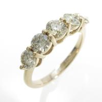 K18PG ダイヤモンドリング