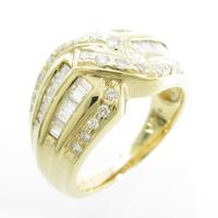 18KYG ダイヤモンドリング