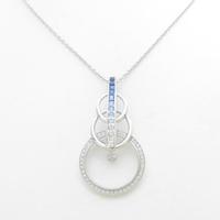 750WG／K18WG サファイヤネックレス