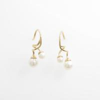 4゜C アコヤパールピアス