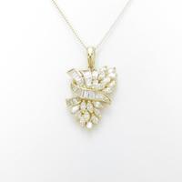K18YG ダイヤモンドネックレス