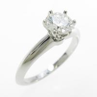 ティファニー クラッシックソリティア リング 0．56ct・H・VVS2