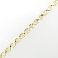 K18YG ダイヤモンドブレスレット
