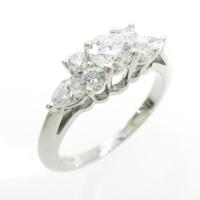 ティファニー セブンストーン リング