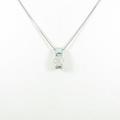 プラチナダイヤモンドネックレス 1．007ct・J・I1・VERYGOOD