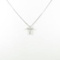 PT クロス ダイヤモンドネックレス