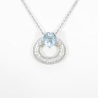 PT アクアマリンネックレス