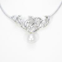 PT／K18WG シロチョウパールネックレス20％引き