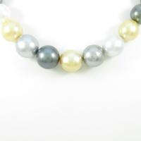 シルバークラスプ パールネックレス