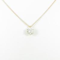 【リメイク】K18YG ダイヤモンドネックレス 1．076ct・L・SI2・GOOD30％引き