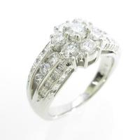 PT フラワー ダイヤモンドリング