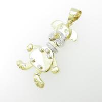 ポンテヴェキオ ドッグ ダイヤモンドペンダント