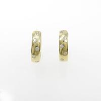 K18YG ダイヤモンドピアス