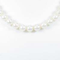 シルバークラスプ アコヤパールネックレス