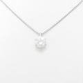 【リメイク】プラチナダイヤモンドネックレス 0．622ct・E・I1・GOOD