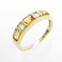 K18YG シトリンリング