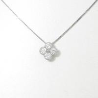【新品】プラチナダイヤモンドネックレス 0．504ct・E・SI1?2・GOOD