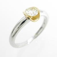 PT／K18YG ダイヤモンドリング