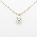 【新品】K18YG ダイヤモンドネックレス 0．535ct・H・SI2・GOOD40％引き