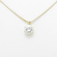 【新品】K18YG ダイヤモンドネックレス 0．535ct・H・SI2・GOOD40％引き
